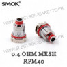 Pack de 5 résistances Mesh 0.4ohm RPM40 - Smok