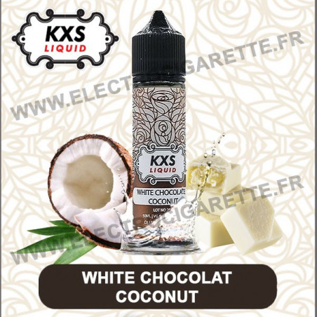 White Chocolate Coconut - ZHC 60 ml - KxS Liquid
