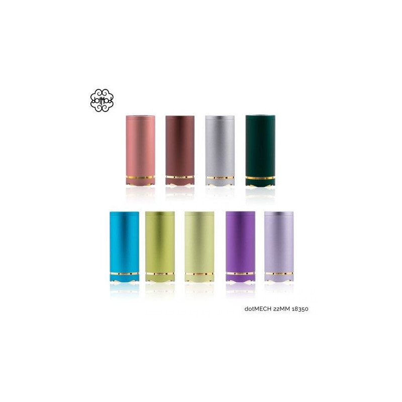 dotMech 22mm 18350 - DotMod - Couleurs