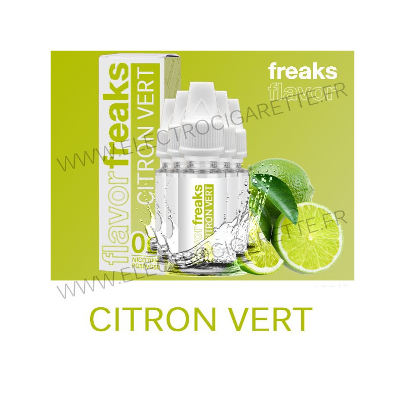 Pack de 5 x Citron Vert - Freaks - 10 ml