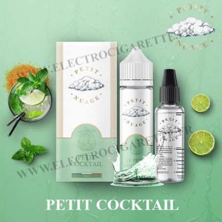 Petit Cocktail - Petit Nuage - ZHC 60 ml avec Fiole Vide 30ml Graduée