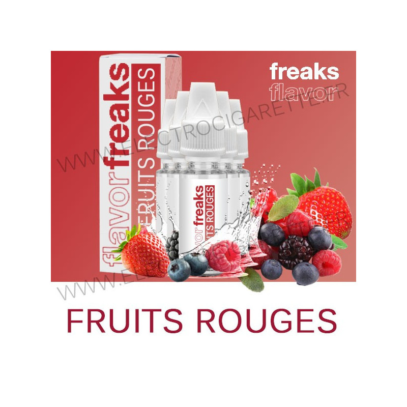 Pack de 5 x Fruits Rouges - Freaks - 10 ml