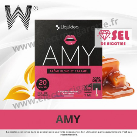 Amy - 4 x Pod 1 ml - Wpod Liquideo