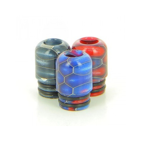Drip Tip 510 Epoxy Snake Pattern