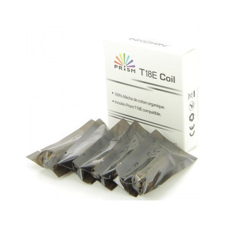 Pack de 5 résistances Prism T18-2 Mini/T18E - Innokin