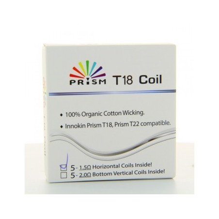 Pack de 5 x résistances Prism T18 - Innokin