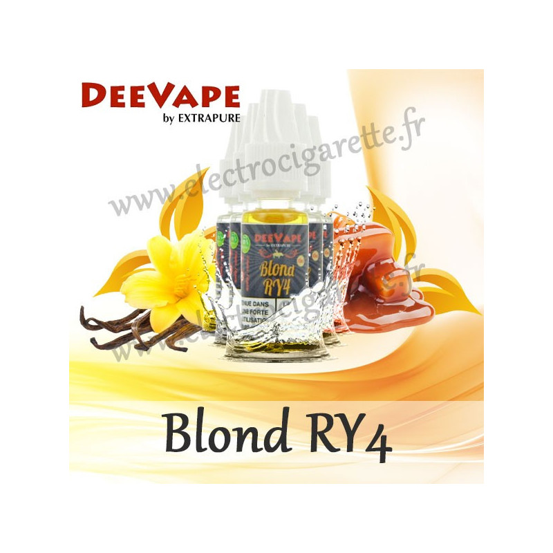 Pack de 5 x Classic Blond RY4 - Deevape - ExtraPure - 10ml