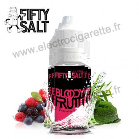 Pack 5 x flacons Bloody Frutti - Fifty Salt - Liquideo