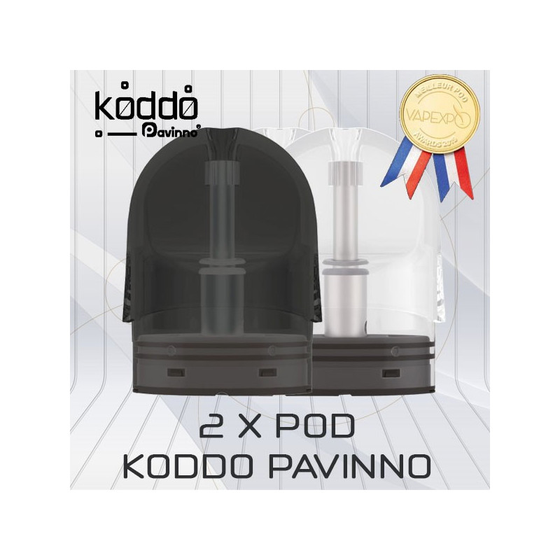 Pack de 2 x Pods 2ml 1.3ohm - Koddo Pavinno