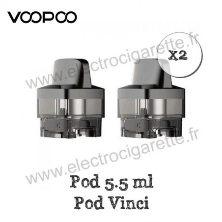 Pack de 2 x Cartouche Vinci 5.5ml - Voopoo