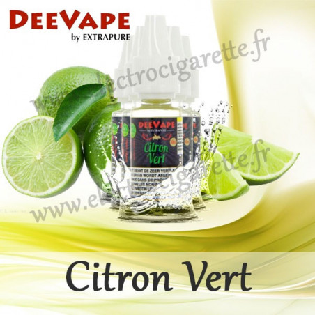 Pack de 5 x Citron Vert - Deevape - ExtraPure - 10ml