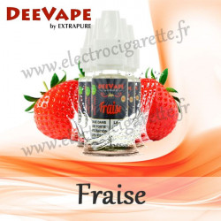 Pack de 5 x Fraise - Deevape - ExtraPure - 10ml