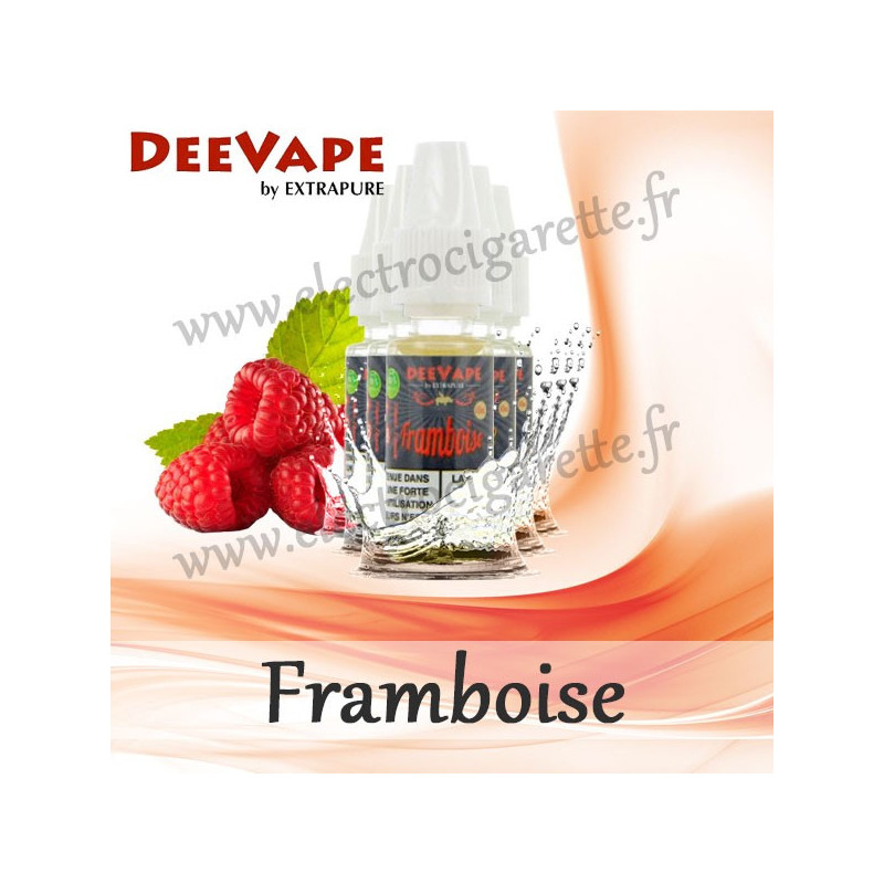 Pack de 5 x Framboise - Deevape - ExtraPure - 10ml