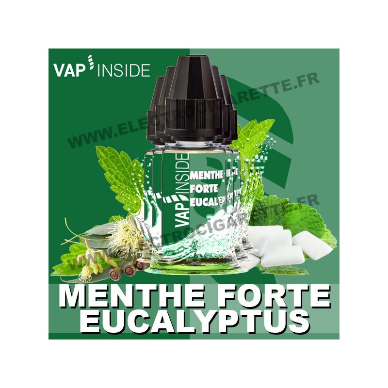 Pack de 5 x Menthe Forte Eucalyptus - Vap Inside - 10 ml
