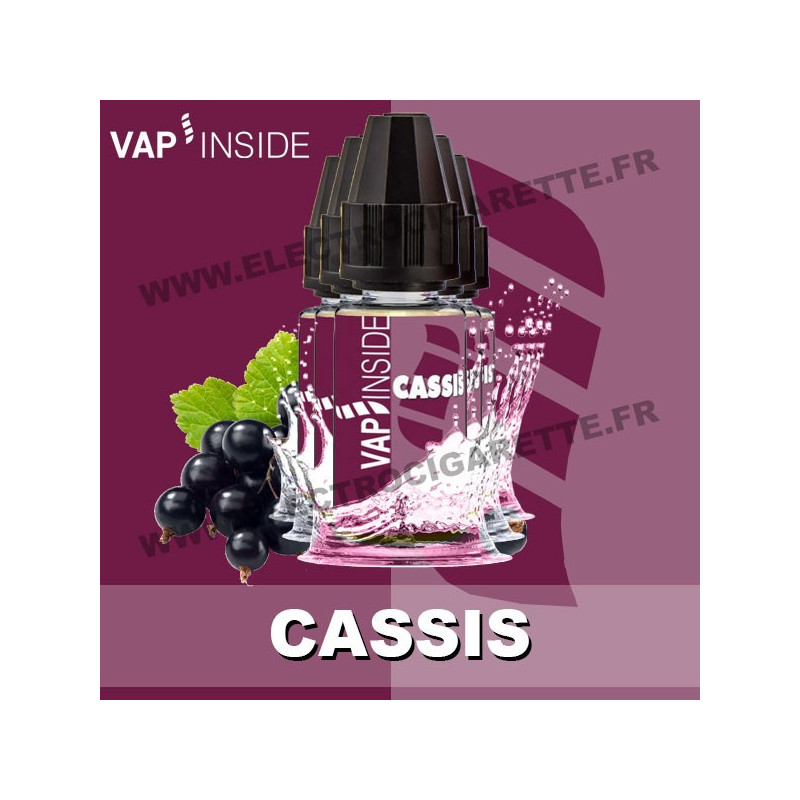 Pack de 5 x Cassis - Vap Inside - 10 ml