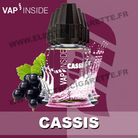 Pack de 5 x Cassis - Vap Inside - 10 ml