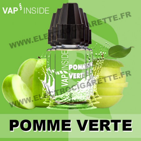Pack de 5 x Pomme Verte - Vap Inside - 10 ml