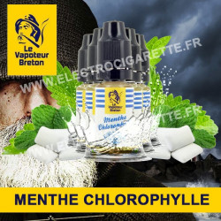 Pack de 5 x Menthe Chlorophylle - L'Authentic - Le Vapoteur Breton - 10 ml