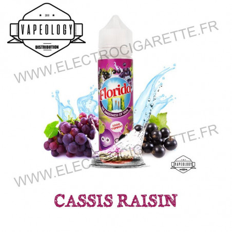 Cassis Raisin - Florida - Vapeology - ZHC 50ml
