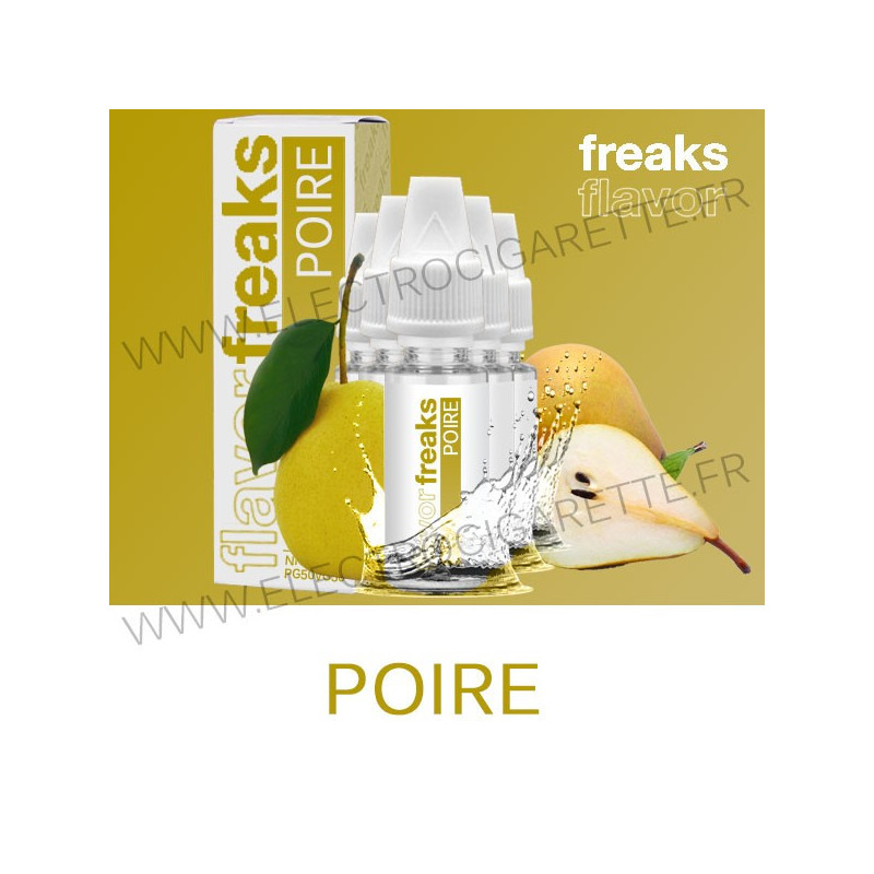 Pack de 5 x Poire - Freaks - 10 ml