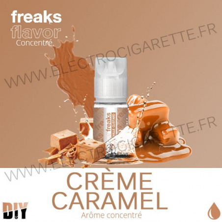 Crème Caramel - Freaks - 30 ml - Arôme concentré DiY