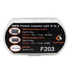 N80 Fused Clapton Coil 2 In 1 - Geekvape