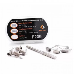 Multi Strand Fused Clapton Coil 2 in 1 - Geekvape - Contenu