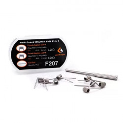 N90 Fused Clapton Coil 2 in 1 - F207 - Geekvape - Contenu