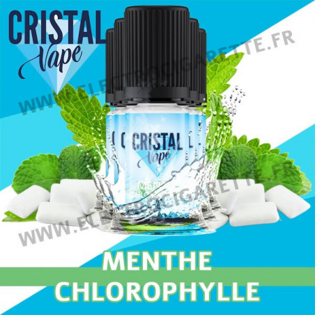 Pack de 5 x Menthe Chlorophylle - Cristal Vapes - 10ml