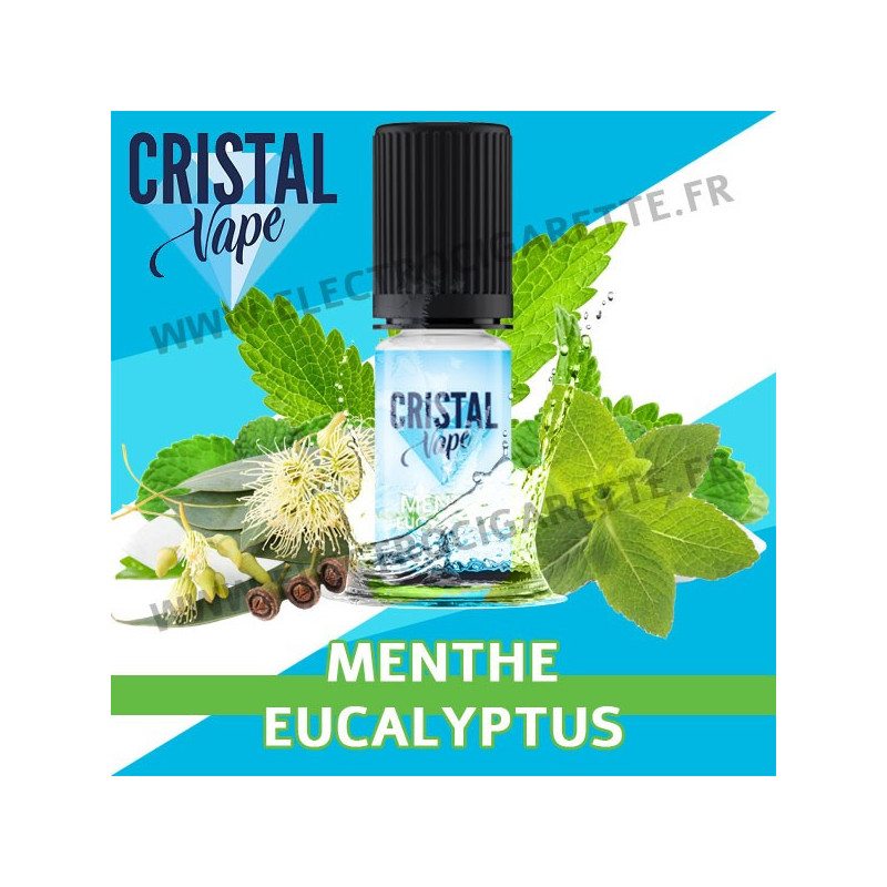 Menthe Eucalyptus - Cristal Vapes - 10ml
