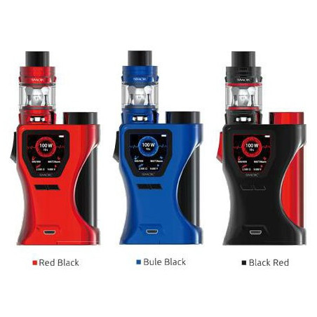 Kit S-Barrel 100w avec TFV8 Baby V2 Smok - Couleurs