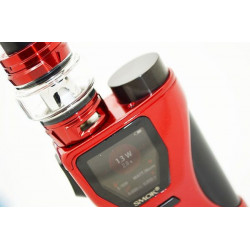 Kit S-Barrel 100w avec TFV8 Baby V2 Smok - Rouge