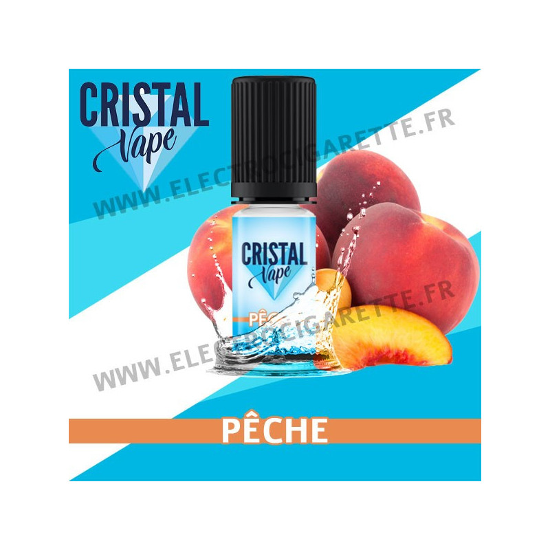 Pêche - Cristal Vapes - 10ml