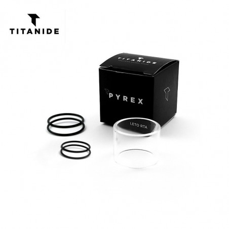 Tube Pyrex Leto RTA 24 Titanide de 2ml