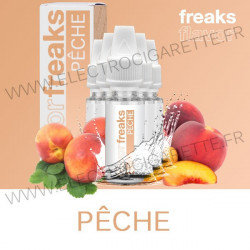 Pack de 5 x Pêche - Flavor Freaks - 10 ml