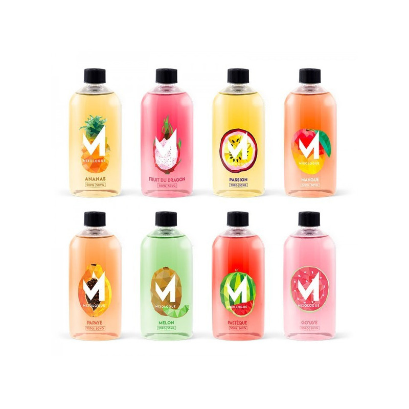 Coffret Exotique Mixologue - 8 x 30ml 00mg - DiY - Exotique