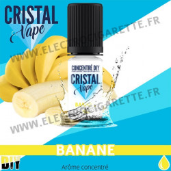Banane - Arôme concentré - Cristal Vapes - 10ml - DiY