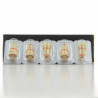 Pack de 5 x résistances WV01 0.8 Ohm NiCr R80 Wismec