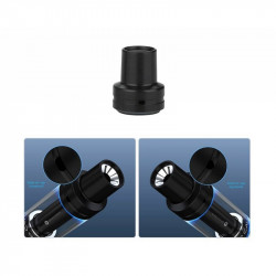 Ce Drip Tip de Joyetech est destiné à aller sur votre Ego AIO ECO. Ce Drip de rechange dispose de deux airflows.