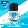 Pack 4 boosters 10ml pour avoir 6 mg de nicotine pour 100ml - Cristal Vape
