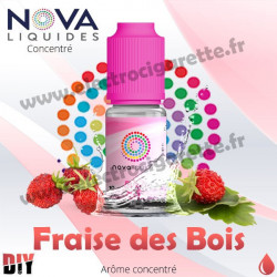 Fraise des bois - Arôme concentré - Nova - 10ml - DiY