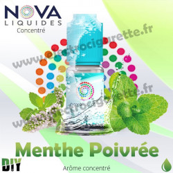 Menthe Poivrée - Arôme concentré - Nova - 10ml - DiY