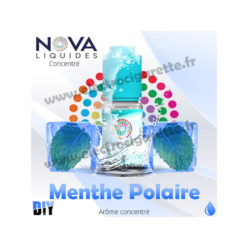 Menthe Polaire - Arôme concentré - Nova - 10ml - DiY