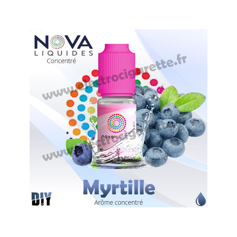 Myrtille - Arôme concentré - Nova - 10ml - DiY