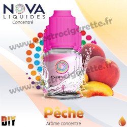 Pêche - Arôme concentré - Nova - 10ml - DiY