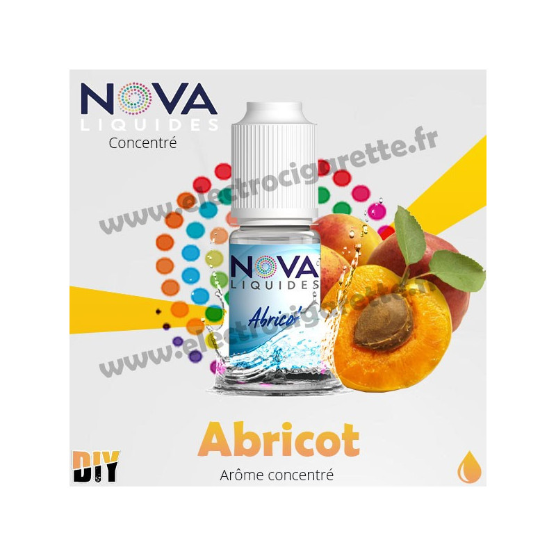 Abricot - Arôme concentré - Nova Original - 10ml - DiY