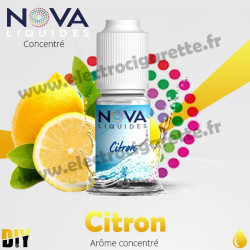Citron - Arôme concentré - Nova Original - 10ml - DiY