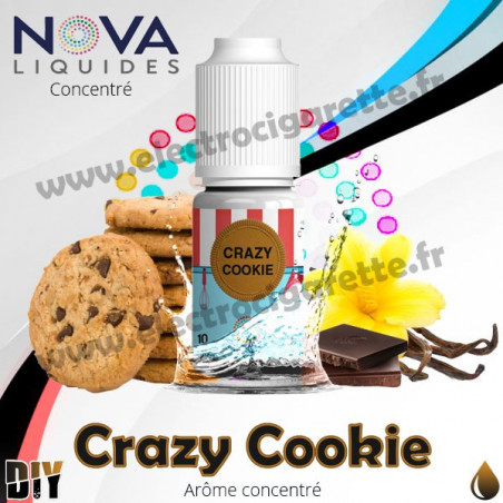 Crazy Cookie - Arôme concentré - Nova Premium - 10ml - DiY
