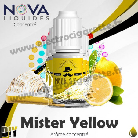 Mister Yellow - Arôme concentré - Nova Premium - 10ml - DiY