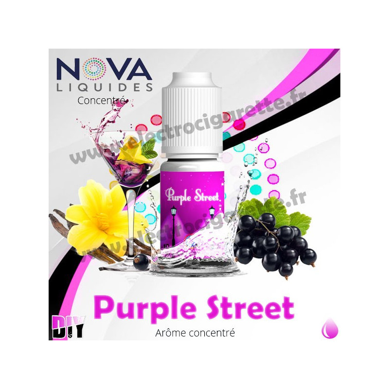 Purple Street - Arôme concentré - Nova Premium - 10ml - DiY
